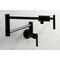 Kingston Brass KS4100CKL Kaiser Wall Mount Pot Filler Faucet, Matte Black KS4100CKL - alternate 6